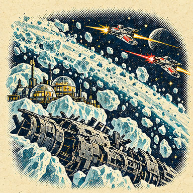 An illustrated view of the Salt Reaches